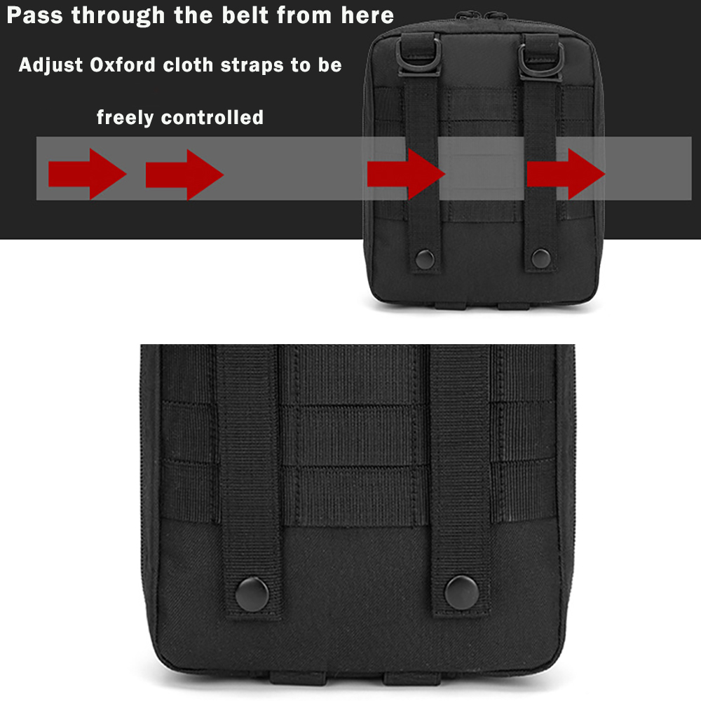 Tactical Molle EDC Pouch Outdo - First Aid Kit Camping recension och pris