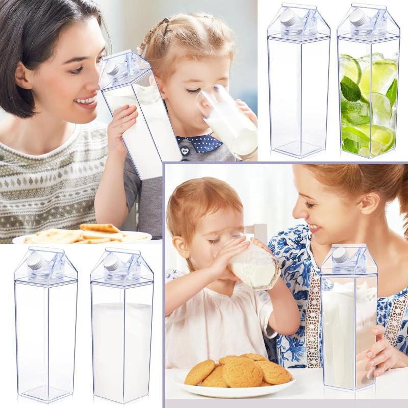 750ML Transparent Milk Bottle  - Outdoor Camping Storage Box recension och pris