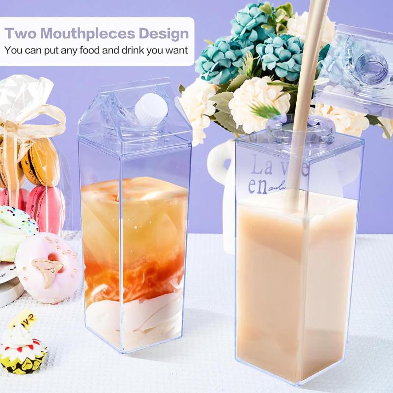 750ML Transparent Milk Bottle  - Outdoor Camping Storage Box recension och pris