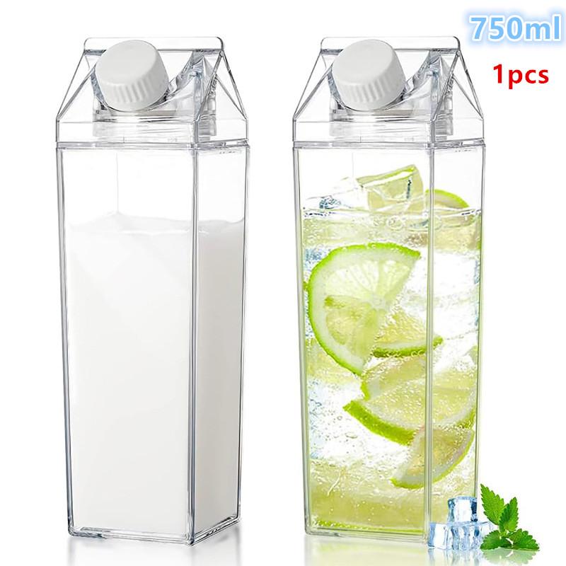 750ML Transparent Milk Bottle  - Outdoor Camping Storage Box recension och pris