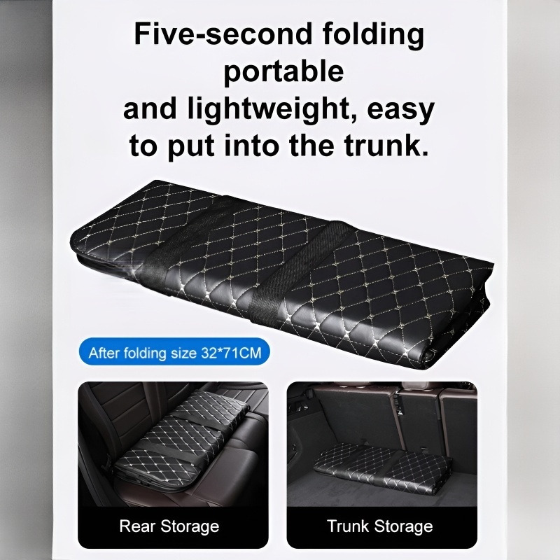 Foldable Car Backseat Bed No I - Outdoor Camping Rug Waterproof recension och pris