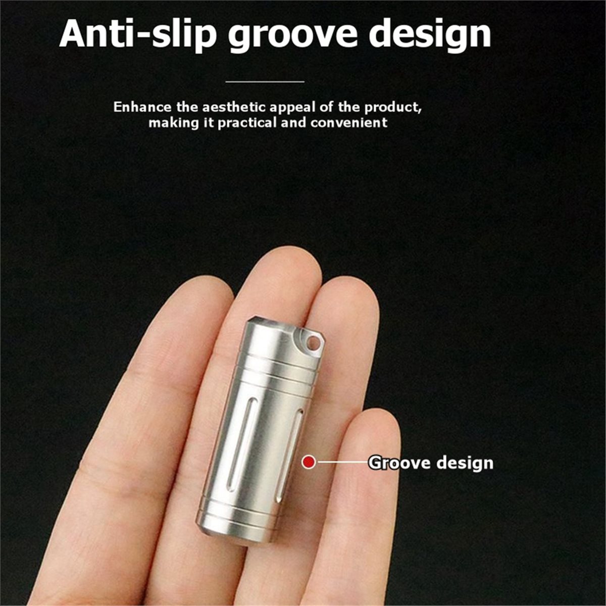 POPULAR-Stainless Steel Pill B - Outdoor Camping Storage Box recension och pris