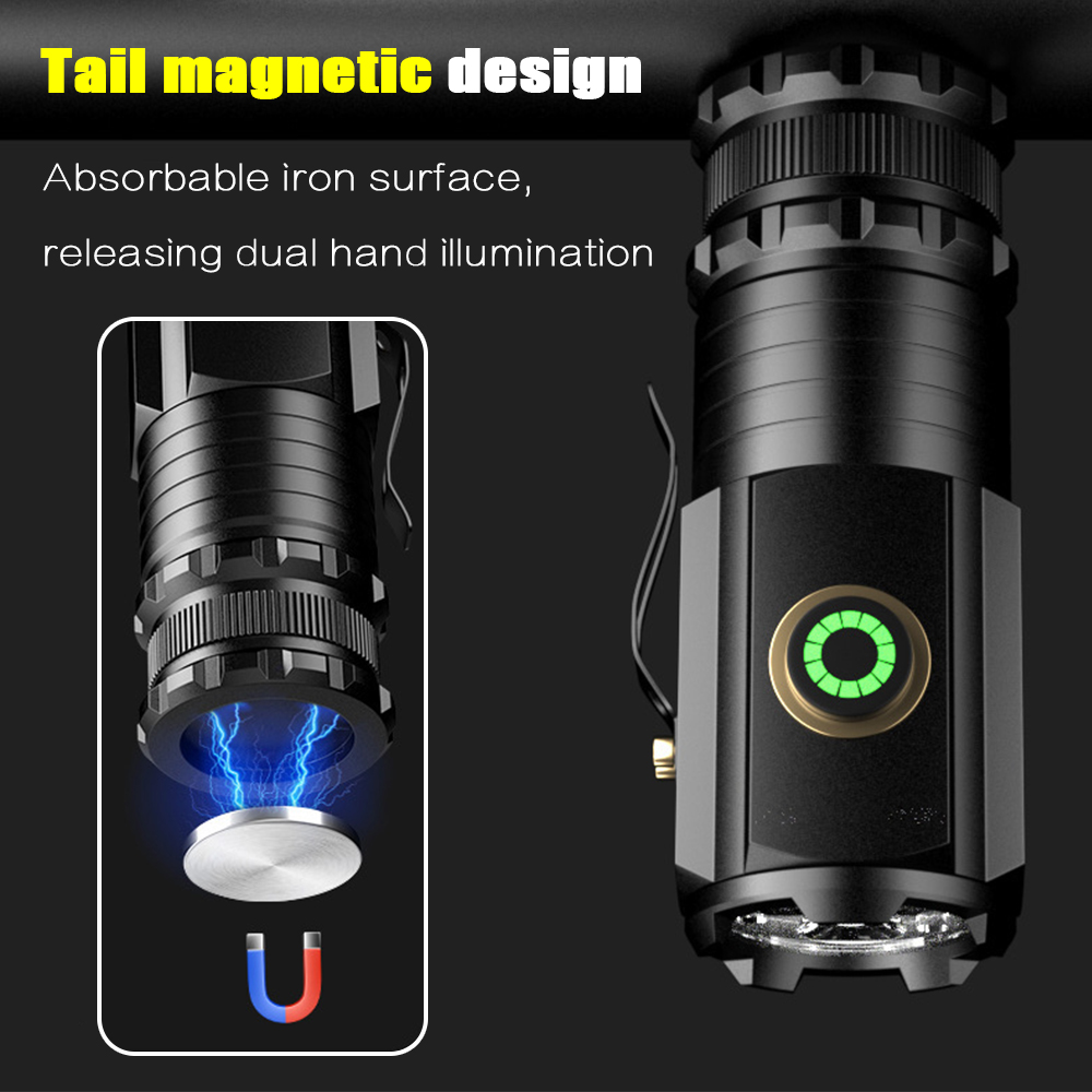Portable Powerful Mini LED Fla - Outdoor Camping Adventure recension och pris