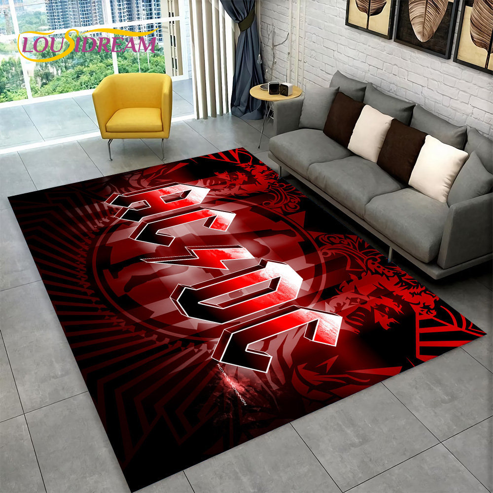 AC/DC Rock Band Area Rug Large - Outdoor Camping Mats Large recension och pris