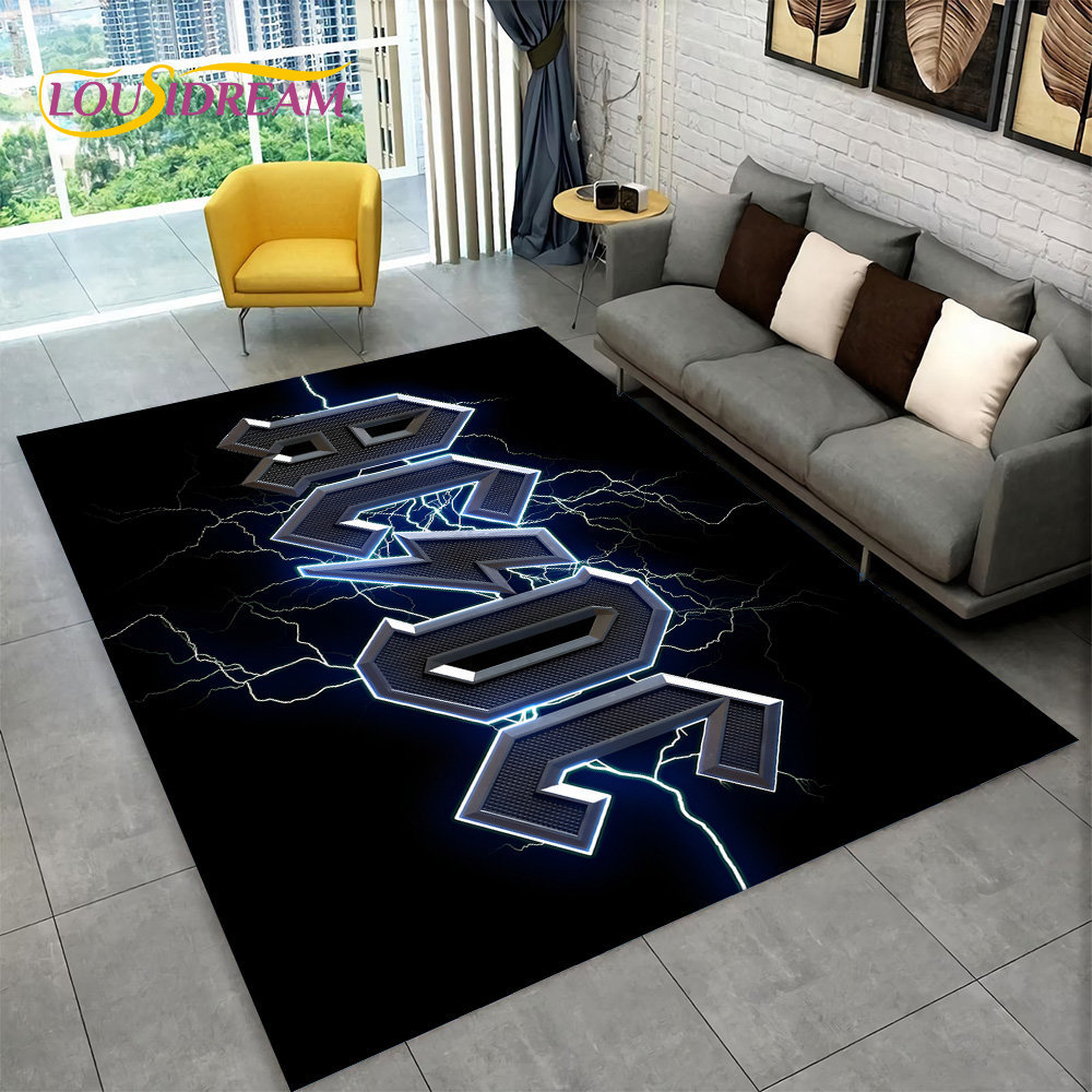 AC/DC Rock Band Area Rug Large - Outdoor Camping Mats Large recension och pris
