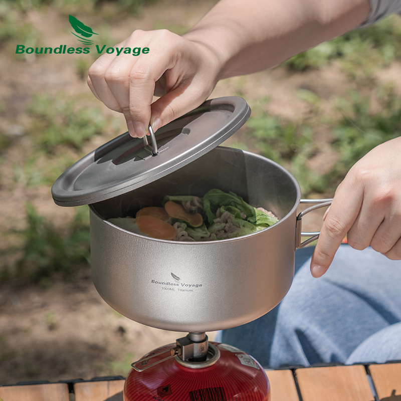 Boundless Voyage Titanium Camp - Camp Cooking Set recension och pris