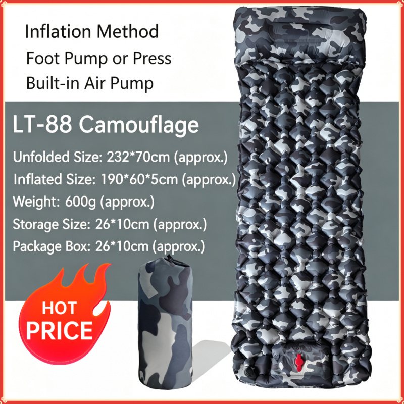 Outdoor Camping Inflatable Mat - Outdoor Inflatable Camping Tent With Air Pump recension och pris
