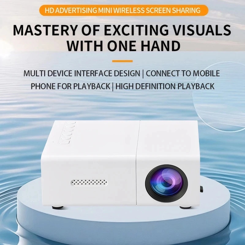 1080P LED Mini Projector with  - Outdoor Camping Movies recension och pris