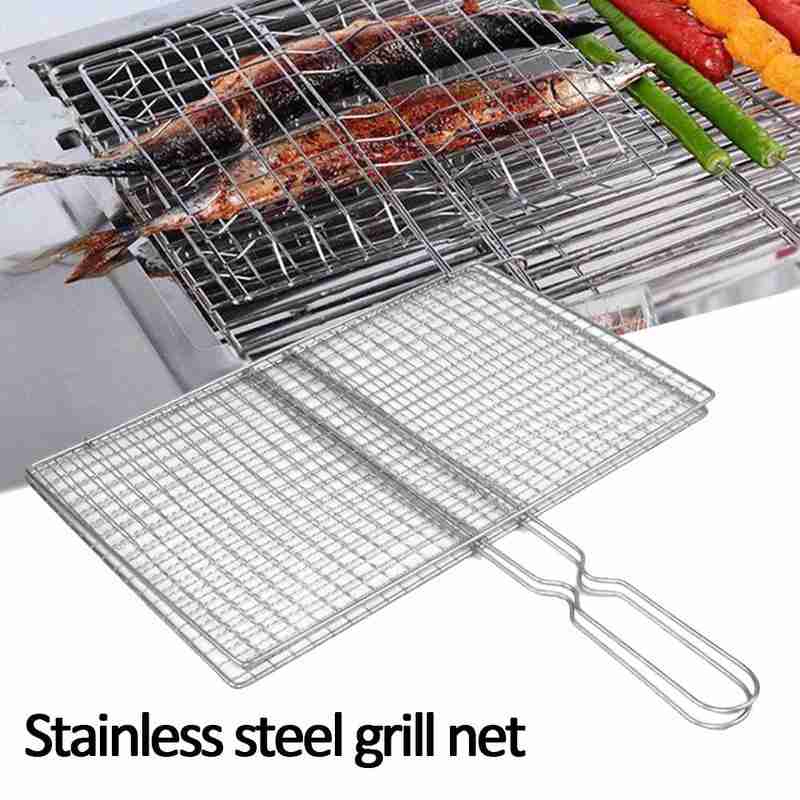 Barbecue Grill Basket Non Stic - Outdoor Camping Grill recension och pris