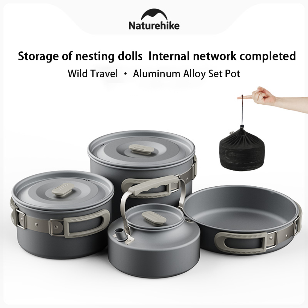 Naturehike Outdoor Pot Set,Cam - Camp Cooking Set recension och pris