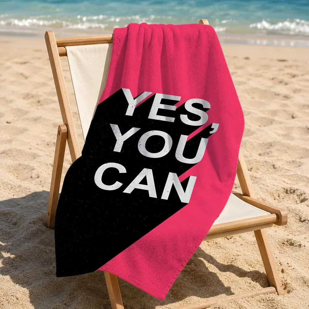 Quote Y-Yes You Can Towel Towe - Outdoor Camping Quotes recension och pris