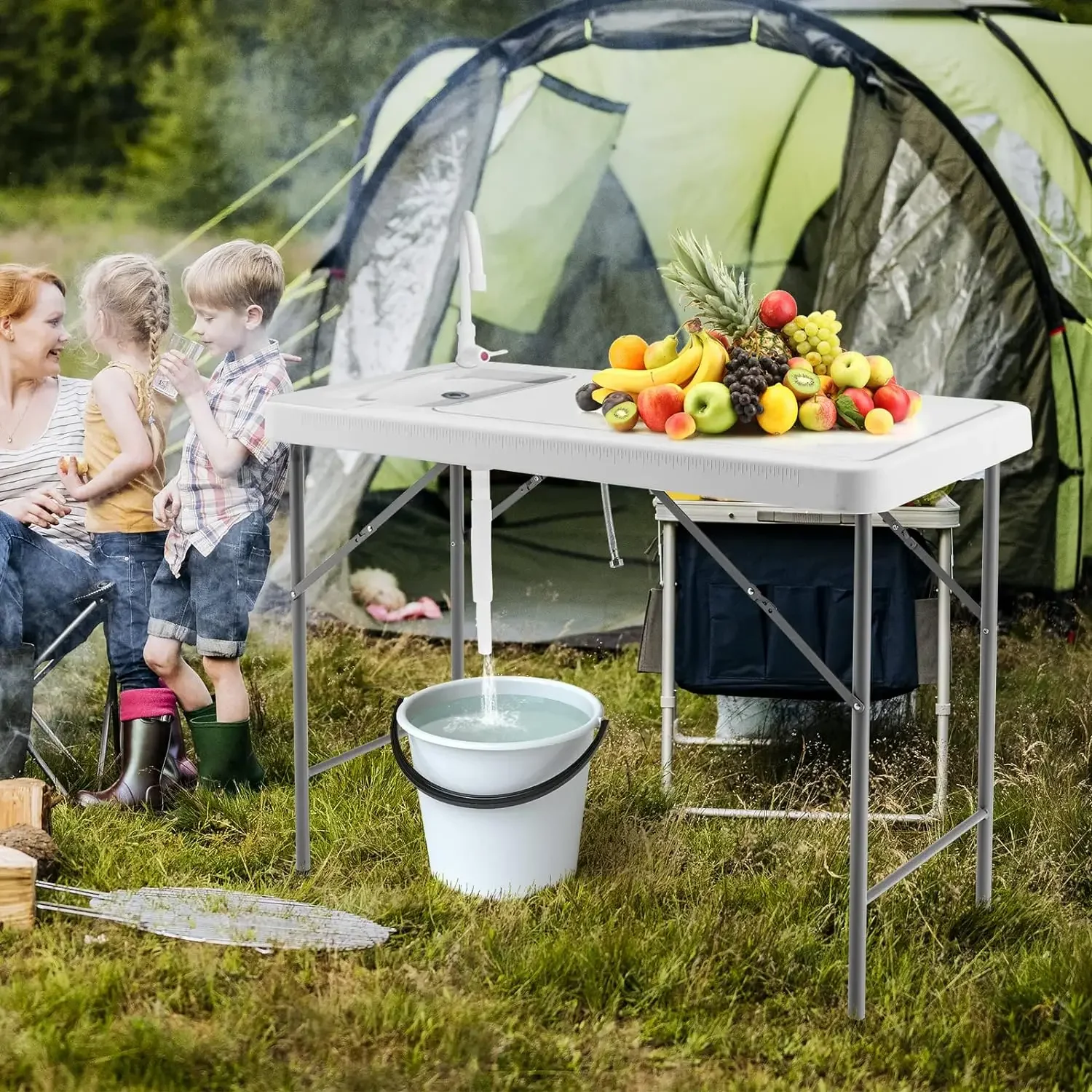 l Folding Fish Cleaning with S - Outdoor Camping Quotes recension och pris